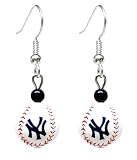 New York Yankees - MLB Mini Baseball Dangle Earrings