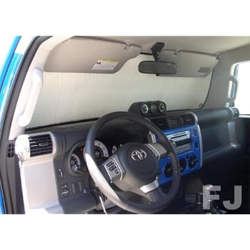 Set A Shopping Price Drop Alert For Sunshade for TOYOTA FJ CRUISER 2007 2008 2009 2010 2011 2012 HEATSHIELD Brand Windshield Custom-fit Sunshade