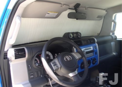 TOYOTA FJ CRUISER 2007-09 HEATSHIELD Custom-fit Sunshade