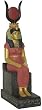Isis Seated, Gold and Color Details