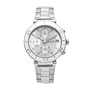 Fossil Women's CH2580 Allie Chronograph Stainless Steel White Dial Watch