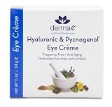 Derma e Pycnogenol and Hyaluronic Acid Eye Creme, 0.5 oz (14 g) (Pack of 2)