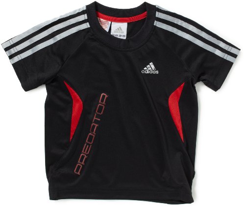 Adidas Kinder T-Shirt Predator, black/red s09, 140, P90721 Preisvergleich