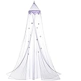Home Locomotion Magical Purple Bed Canopy