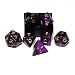 Purple Onyx 7-piece Dice Set