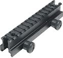 UTG Deluxe See-Thru Riser Mount with Picatinny and STANAG Dimension