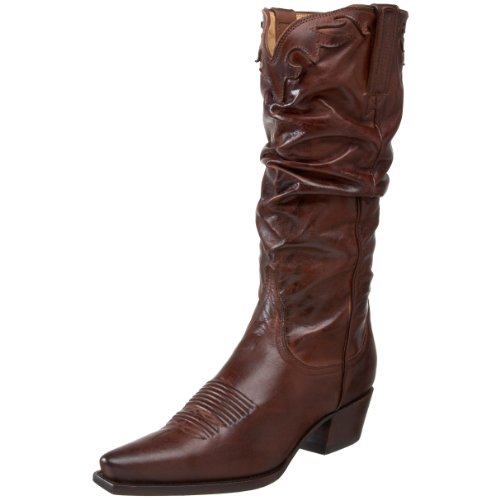 Charlie 1 Horse by Lucchese Women's I4693 Boot, Mahogany, 6.5 M US
