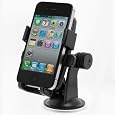 iOttie One-Touch Windshield Dashboard Car Mount Holder for iPhone 4S 4 3GS Samsung Galaxy S2 Epic Touch 4G HTC EVO 4G Rhyme DROID RAZR BIONIC INCREDIBLE 2 CHARGE Google Nexus BlackBerry Torch LG Revolution GPS Compact Size 360 degree Rotatable