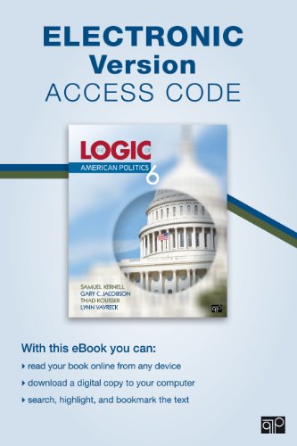 The Logic of American Politics, Electronic Version