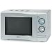 Sanyo EM-S1067 White Mechanical Compact Microwave Solo Oven