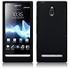 Nero Silicone Custodia per Sony Xperia P (LT22i) - Anti-graffio cover + 2 Pellicola Protettiva Schermo