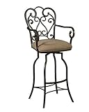 Pastel Furniture MA 217 AR 631 Magnolia Rust 26 Inch Swivel Counter Stool w ....