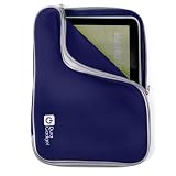 Produkt-Bild: Schicke, blaue Neopren H&uuml;lle f&uuml;r Hannspree Tablet PC's (9 Zoll bzw. 27.5 x 18.75 x 30 cm, wasserabweisend)