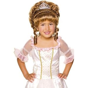 Child Charming Princess Brown Wig