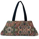 Offhand Designs Fiona Day Paisley Pomegranate Handbag