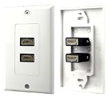 Pyle Home PHDMF2 Dual HDMI Wall Plate