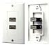 Pyle Home PHDMF2 Dual HDMI Wall Plate