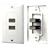 Pyle Home PHDMF2 Dual HDMI Wall Plate