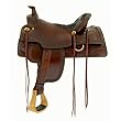 16.5" 17.5" Tucker Elk Horn Trail Saddle