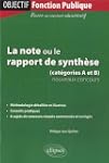 La Note ou le Rapport de Synth�se Cat...
