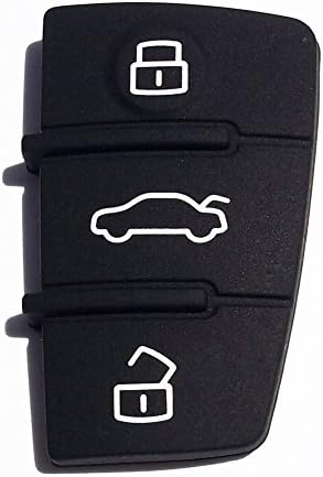 Remote Fix Flip Key FOB Keyless Entry Transmitter Case Buttons Pad for Audi