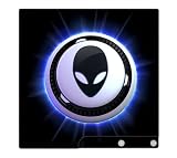 Neon Alien Decorative Protector Skin Decal Sticker for PlayStation 3 PS3 SLIM Console