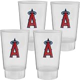 Los Angeles Angels of Anaheim Plastic Tumbler 4-Pack