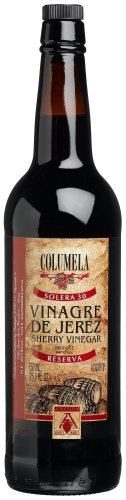 Columela Vinagre de Jerez, Sherry Vinegar, 25.4-Ounce Glass Bottles (Pack of 2)
