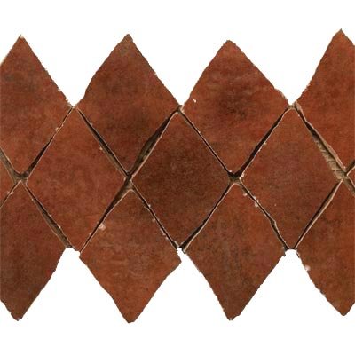 Laufen Vail Mosaic 7 1/4 x 13 Rouge Ceramic Tile & Stone