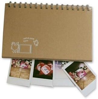 60 Pockets 3 Inches Loveable Bird Pattern Desktop Spiral Bound Fuji Instax Photo Mini Album Book Easel for Fujifilm Instant Mini 7S 8 25 50S 90 Films Camera - Bird