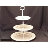 Lenox Citation Platinum Hostess Tray 3 Tier by Lenox