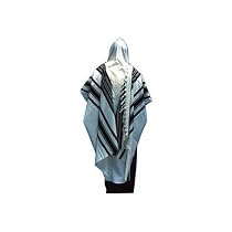 Traditional Tallit 100% Wool Tallis Talit or Talis R-80 Frum Size