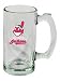 Cleveland Indians Beer Mug: 13oz Glass Sports Tankard