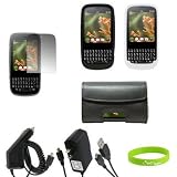 CrazyOnDigital Premium Essential Accessory Bundle Kit for New Verizon Palm Pixi and Palm Pixi Plus Smartphone