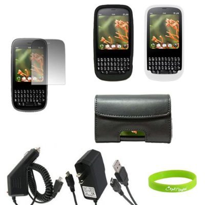 CrazyOnDigital Premium Essential Accessory Bundle Kit for Verizon Palm Pixi/Palm Pixi Plus Smartphone