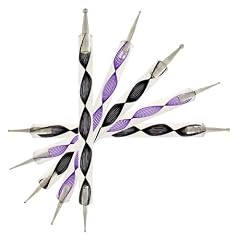 MASH 5 X 2 Way Marbleizing Dotting Tool Pen Set for Nail Art Manicure Pedicure - f�r Nageldesign - aus USA