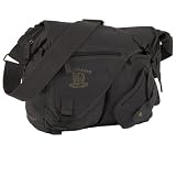 Messenger JACK BAG Umhängetasche Canvas Tasche schwarz NEU