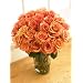 Two Dozen Orange Bliss Roses
