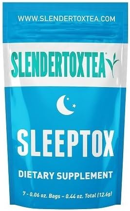 Slendertoxtea 14 Day Sleeptox Diet Supplement by Slendertoxtea