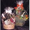 Clear Cello/Cellophane Bags - Basket Bags - 50 Bags FLAT - 14" x 18" Gift Basket Supplies