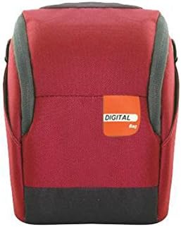 Red Polyester Camera Shoulder Bag for Nikon D3000 D3100 D3200 D5100 D5200 D7000 Canon EOS 450D 500D 550D 600D 650D 700D 1100D
