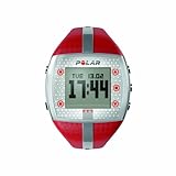 Polar FT7F Heart Rate Monitor and Sports Watch - Red/Silver