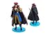 One Piece Set of 5 Hard to Find 5" to 6" Figures with Base and Accessories_s-4