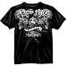 Vintage Black USMC "Raging Skulls" T-Shirt