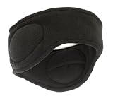The Happy Company Microwavable and Machine Washable Warming Headband, Black