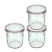 Kinetic Go Green GlassLock Round 25 Ounce 6Piece set(3containers & 3lids)