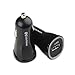 Cable Matters (2-Pack) 12W/2.4A USB Car Charger in Black