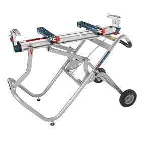 Click here to buy Bosch T4B Gravity-Rise Miter Saw Stand by BOSCH (S-B Powertools).