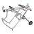 Bosch T4B Gravity-Rise Miter Saw Stand