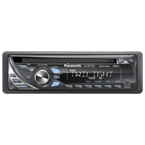 Panasonic Car Audio CQRX100U 50Wx4 MP3 and WMA Head Unit under The Car toys Store